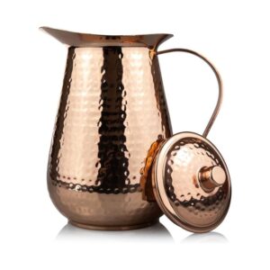 Copper Pitcher With Lid